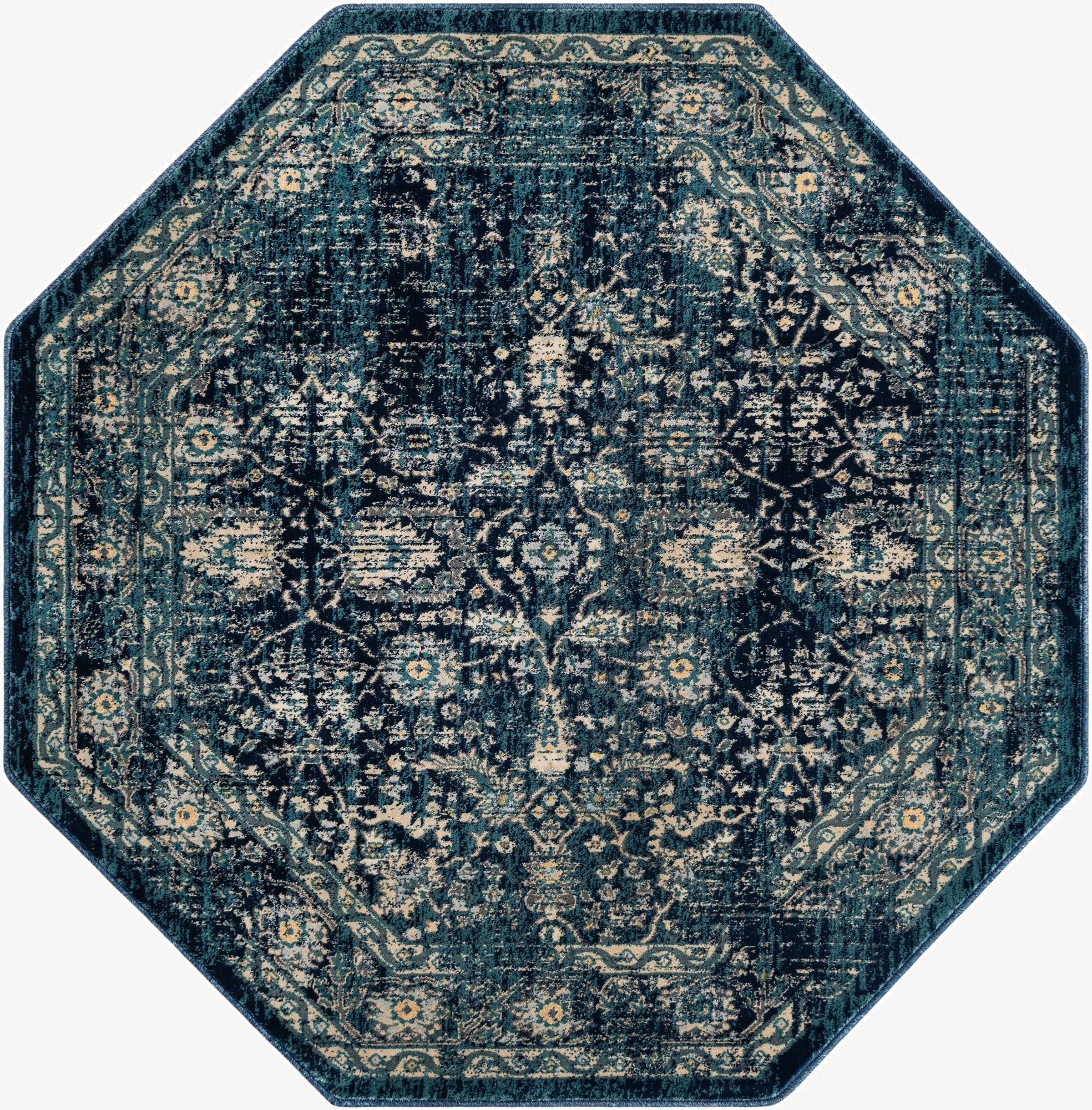  5' 3 x 5' 3 Dahlia Octagon Rug