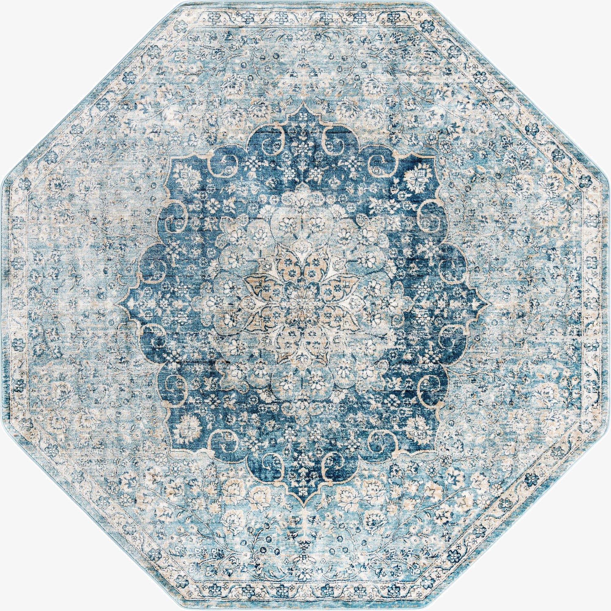  7' x 7' Newport Octagon Rug
