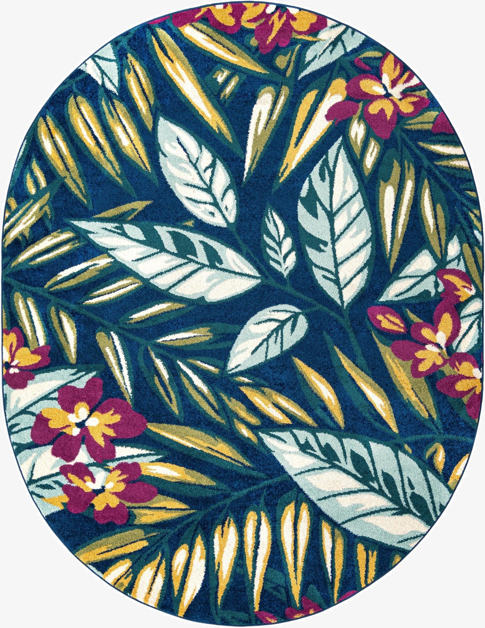  7' 10 x 10' Bloom Oval Rug