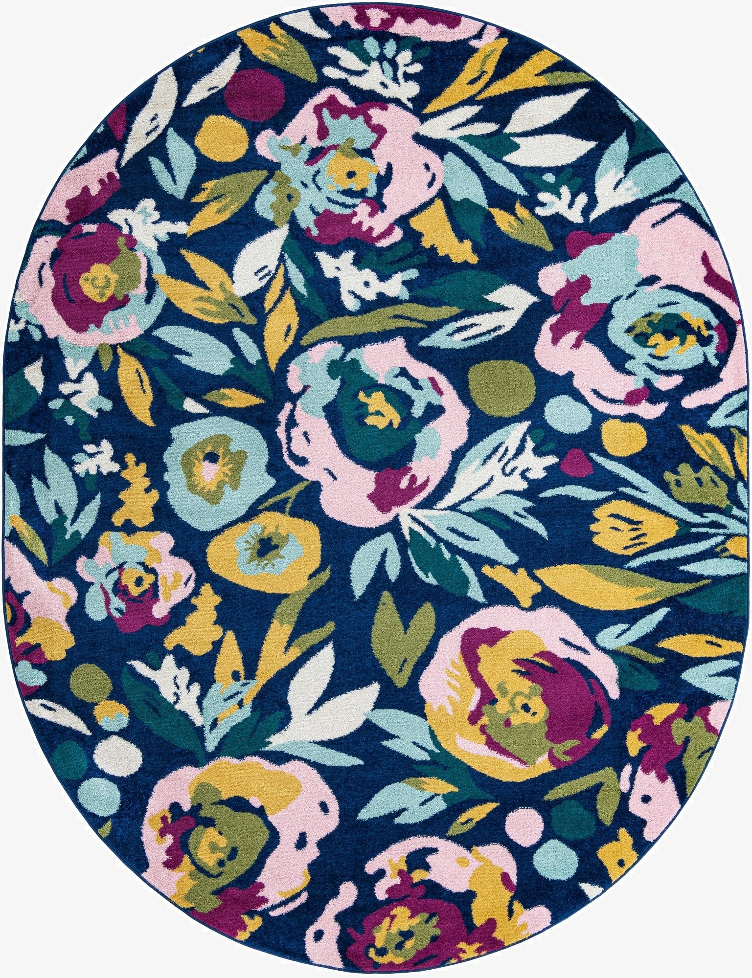  7' 10 x 10' Bloom Oval Rug