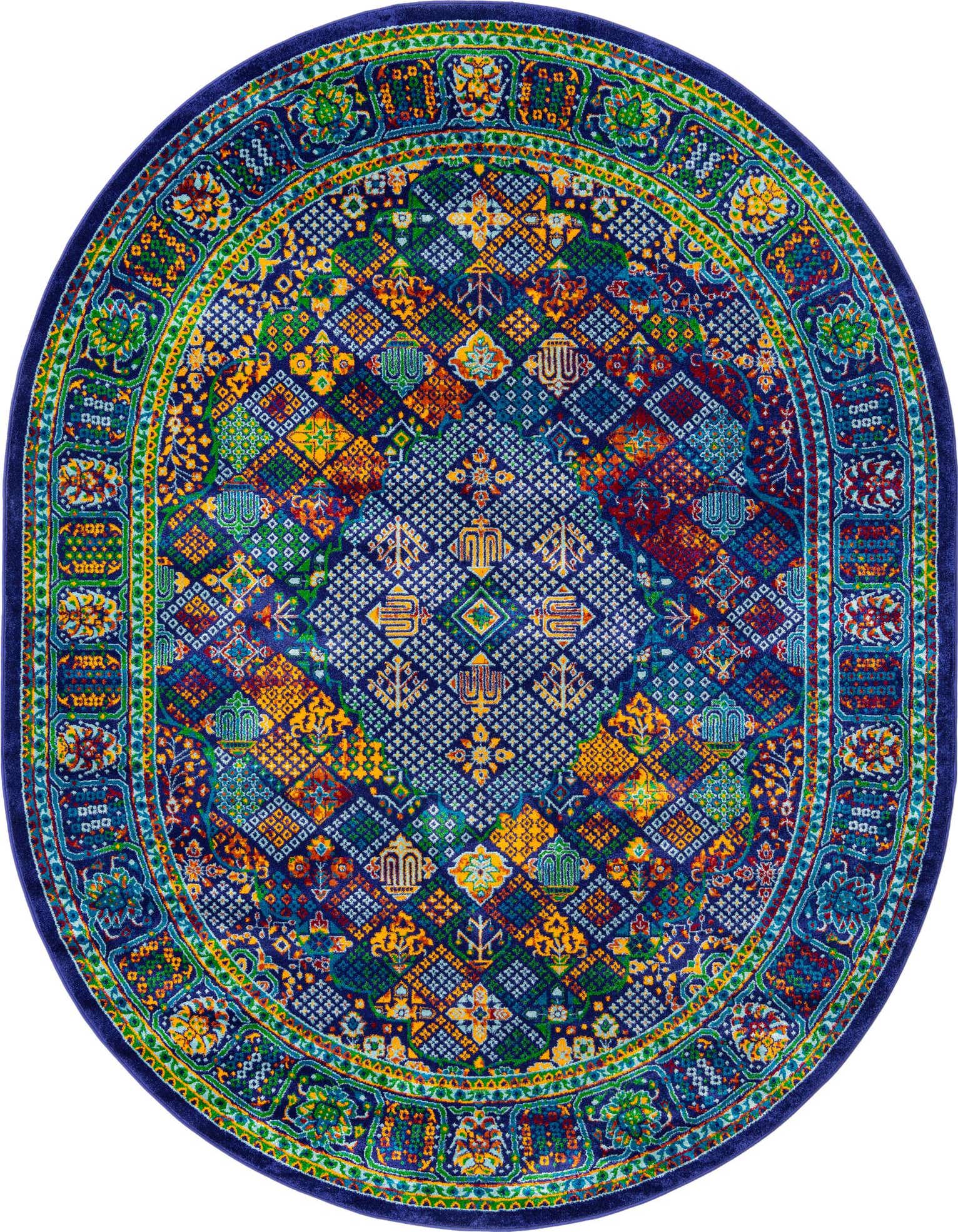 Primary image  7' 10 x 10' Calypso Oval Rug