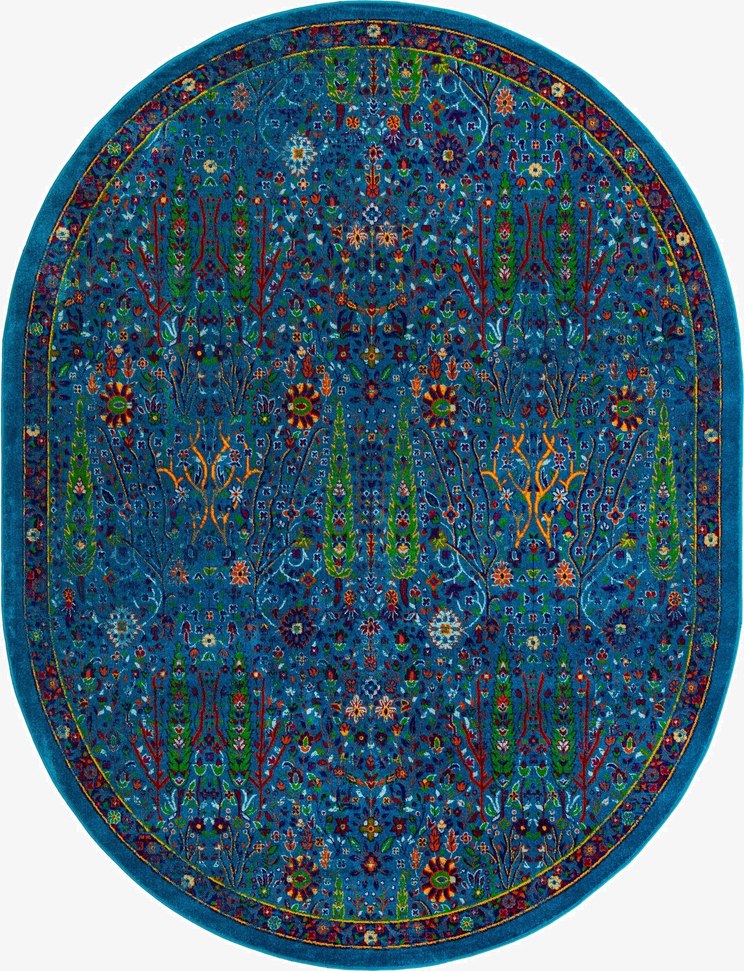  7' 10 x 10' Calypso Oval Rug