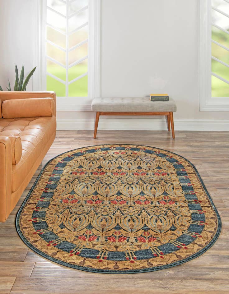 Detail image of  5' x 8' Chelsea Oval Rug