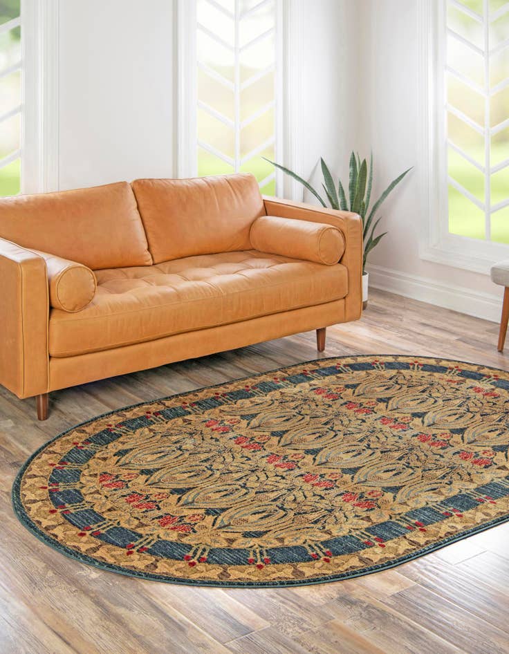 Detail image of  5' x 8' Chelsea Oval Rug