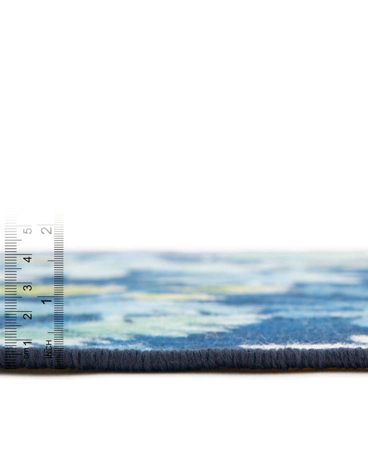 Detail image of  2' x 3' 1  Washable Jill Zarin Caribbean Indoor / Outdoor Oval Rug