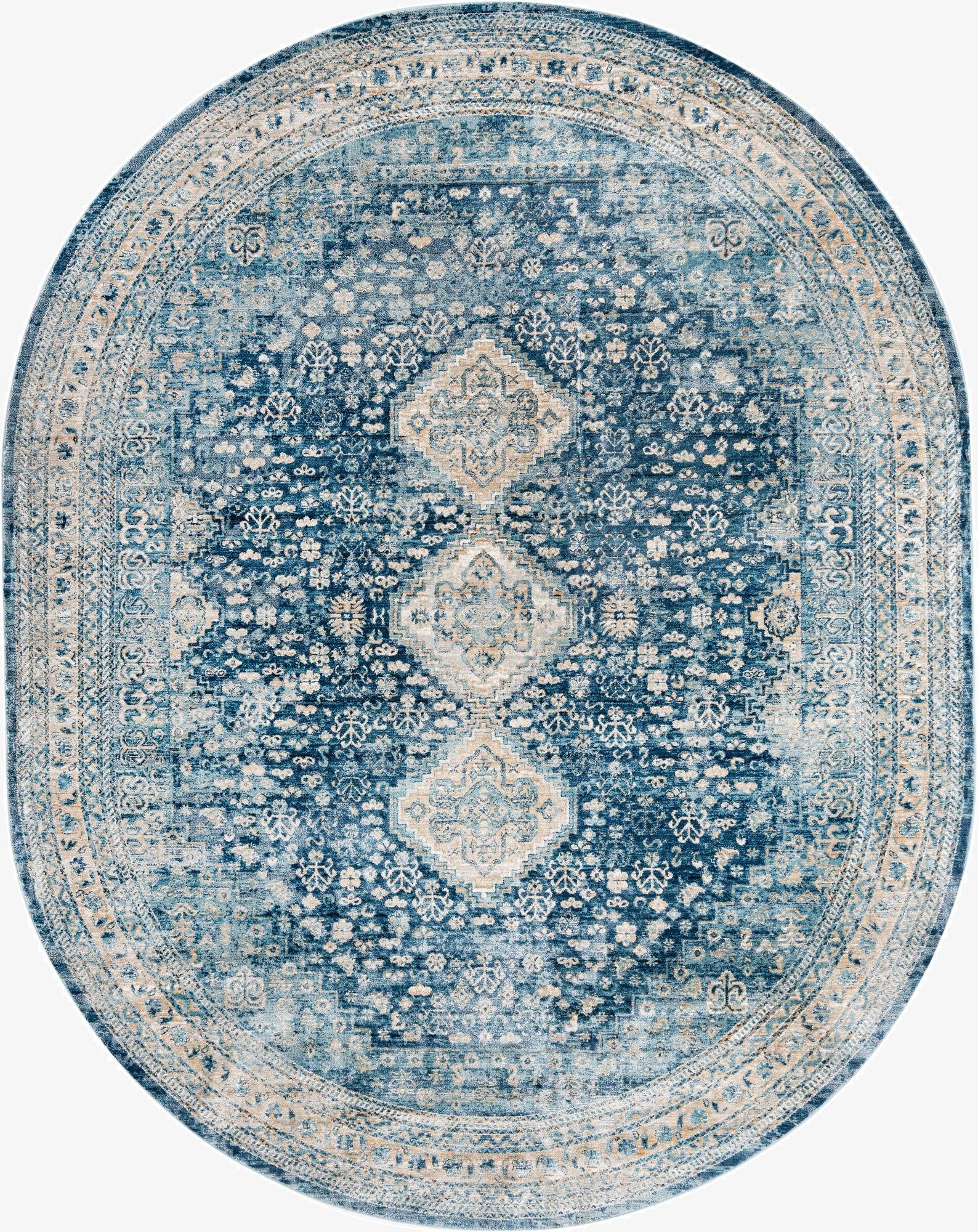  7' 10 x 10' 2 Newport Oval Rug