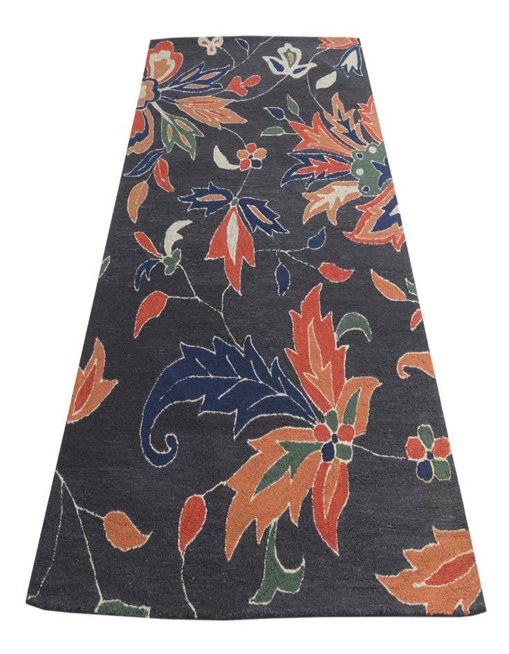 Detail image of  5' x 8' Agra Wool Rug