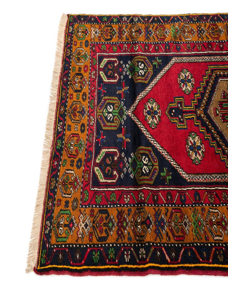 Detail image of  3' 6 x 6' 6  Hand Knotted Anatolian Oriental Wool Rug
