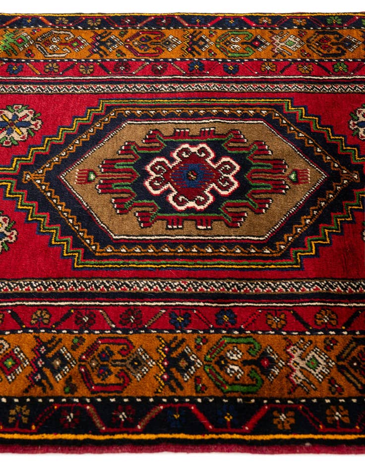 Detail image of  3' 6 x 6' 6  Hand Knotted Anatolian Oriental Wool Rug