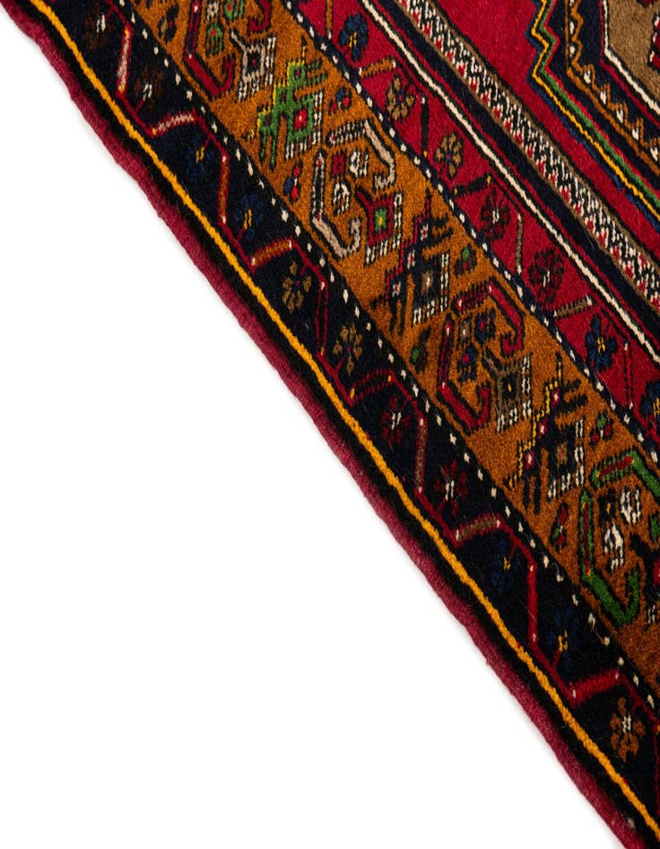 Detail image of  3' 6 x 6' 6  Hand Knotted Anatolian Oriental Wool Rug