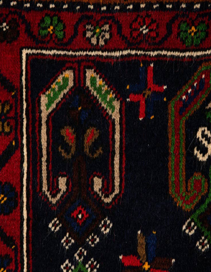 Detail image of  3' 6 x 6' 6  Hand Knotted Anatolian Oriental Wool Rug