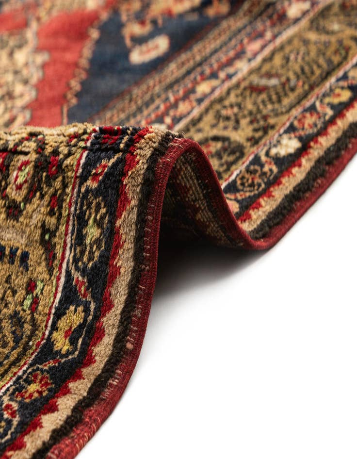 Detail image of  4' 1 x 6' 8  Hand Knotted Anatolian Wool Rug