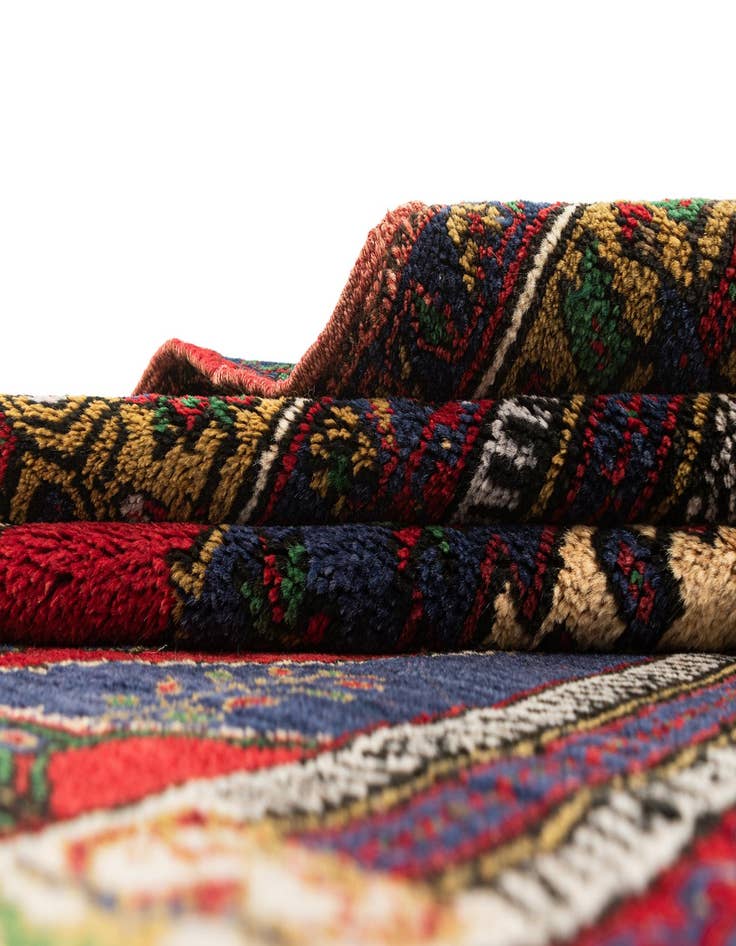 Detail image of  4' 2 x 6'  Hand Knotted Anatolian Wool Rug