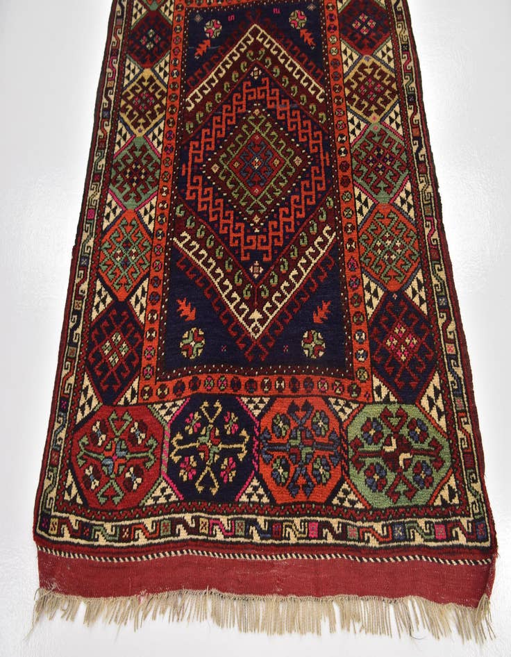 Detail image of  4' 3 x 5' 6  Hand Knotted Anatolian Wool Rug