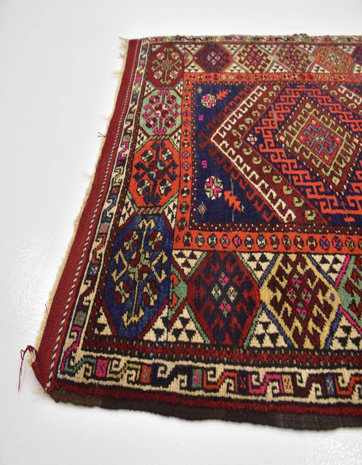 Detail image of  4' 3 x 5' 6  Hand Knotted Anatolian Wool Rug