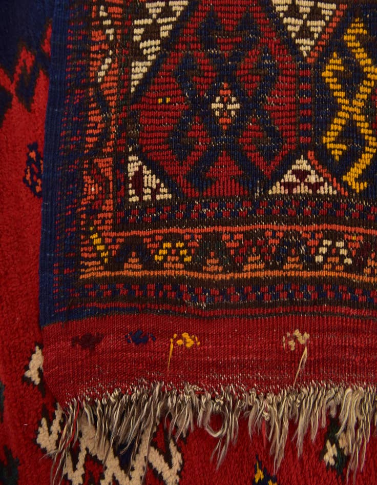 Detail image of  4' 6 x 5' 10  Hand Knotted Anatolian Wool Rug