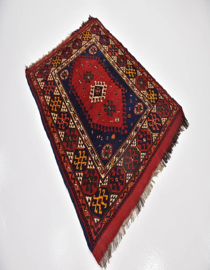 Detail image of  4' 6 x 5' 10  Hand Knotted Anatolian Wool Rug