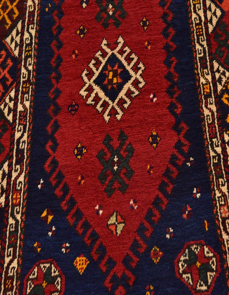 Detail image of  4' 6 x 5' 10  Hand Knotted Anatolian Wool Rug