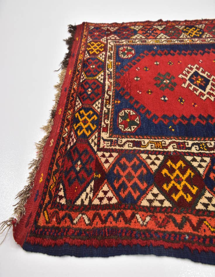 Detail image of  4' 6 x 5' 10  Hand Knotted Anatolian Wool Rug