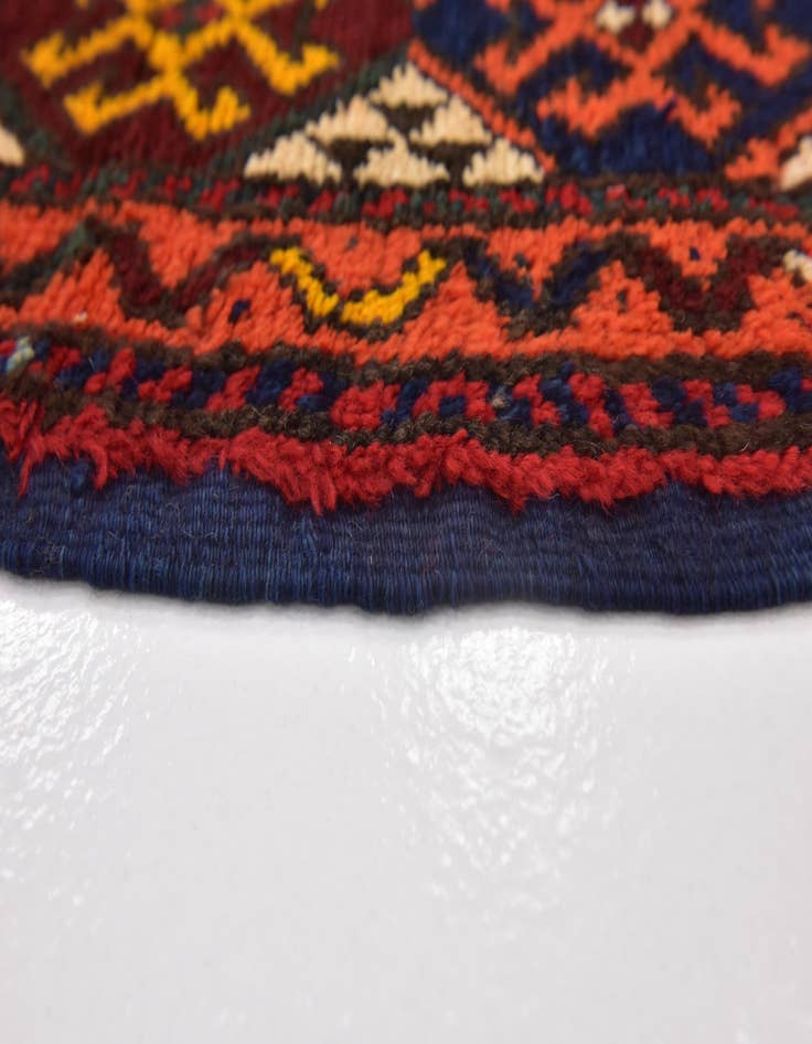Detail image of  4' 6 x 5' 10  Hand Knotted Anatolian Wool Rug