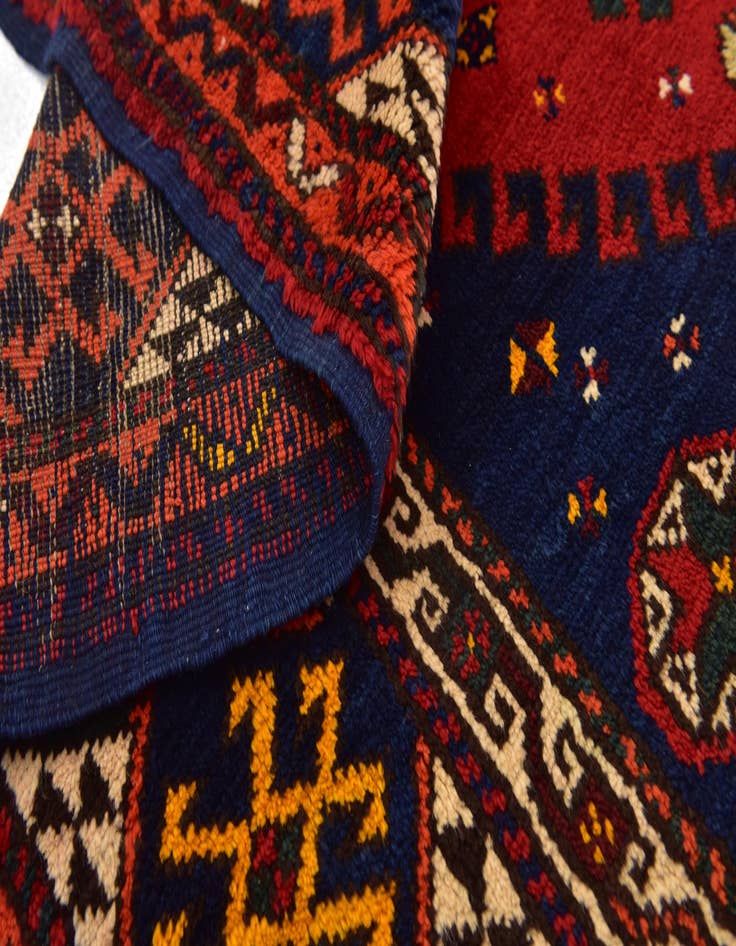 Detail image of  4' 6 x 5' 10  Hand Knotted Anatolian Wool Rug