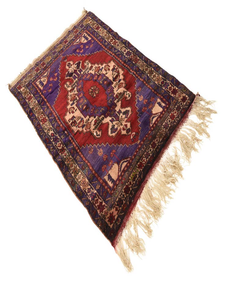 Detail image of  3' 6 x 5' 4  Hand Knotted Anatolian Wool Rug