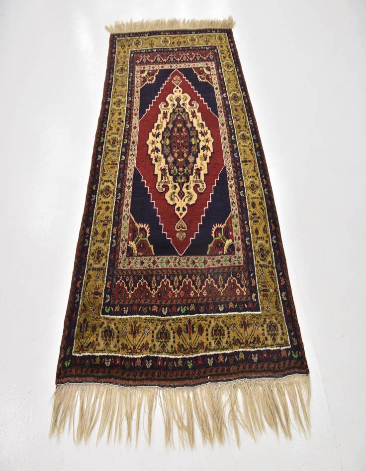 Detail image of  4' x 6' 6  Hand Knotted Anatolian Wool Rug