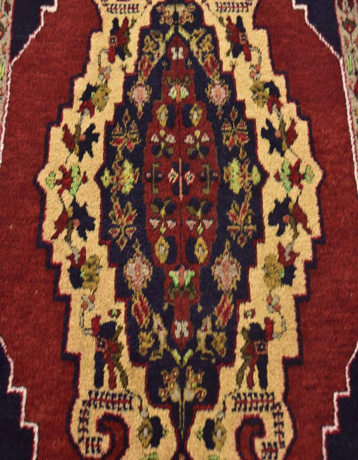 Detail image of  4' x 6' 6  Hand Knotted Anatolian Wool Rug