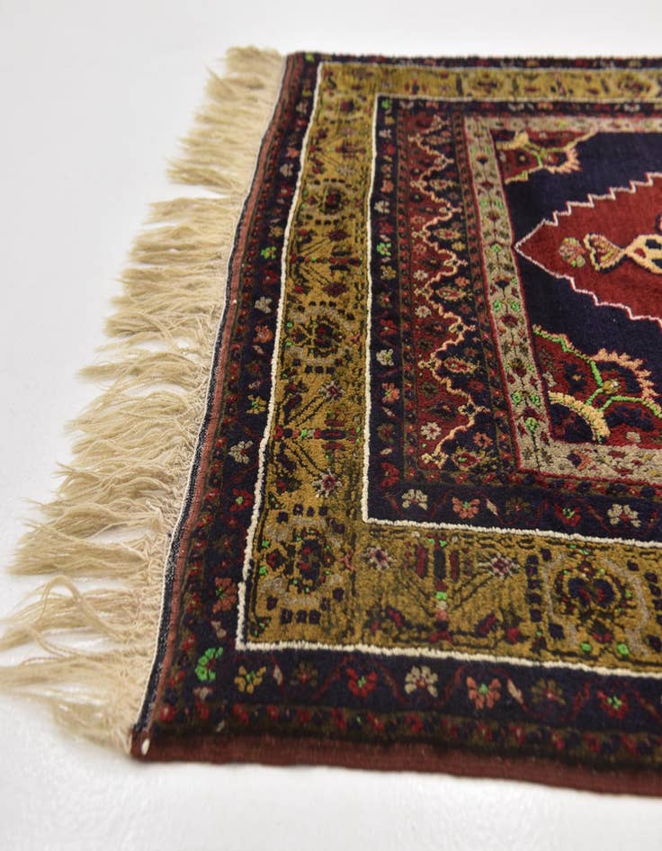 Detail image of  4' x 6' 6  Hand Knotted Anatolian Wool Rug