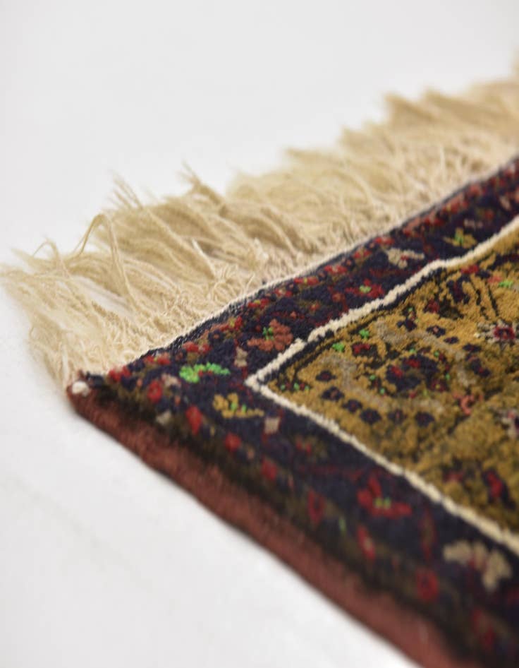 Detail image of  4' x 6' 6  Hand Knotted Anatolian Wool Rug