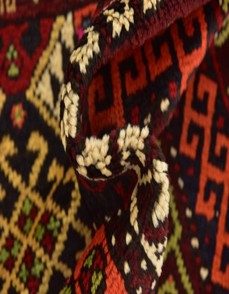 Detail image of  4' 2 x 6' 8  Hand Knotted Anatolian Wool Rug