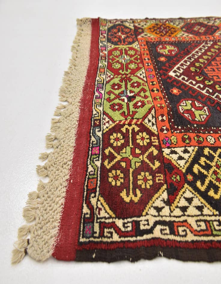 Detail image of  4' 2 x 6' 8  Hand Knotted Anatolian Wool Rug