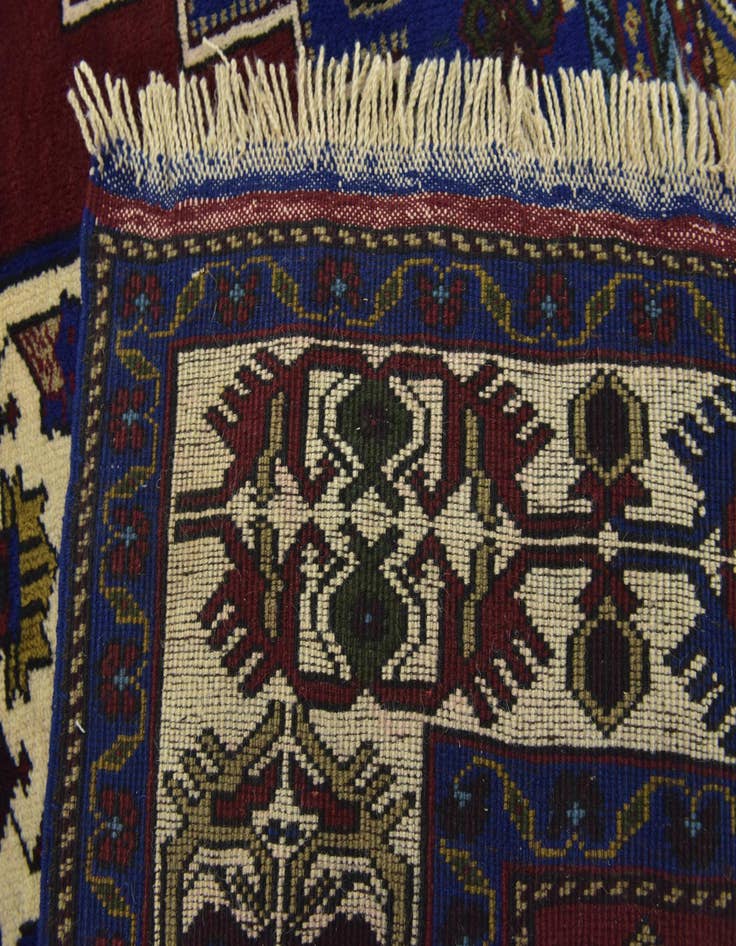 Detail image of 6' 9 x 10' Hand Knotted Anatolian Wool Rug