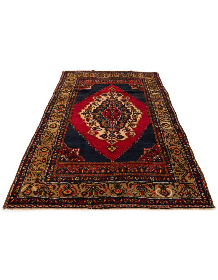 Detail image of  3' 9 x 5' 9  Hand Knotted Anatolian Wool Rug