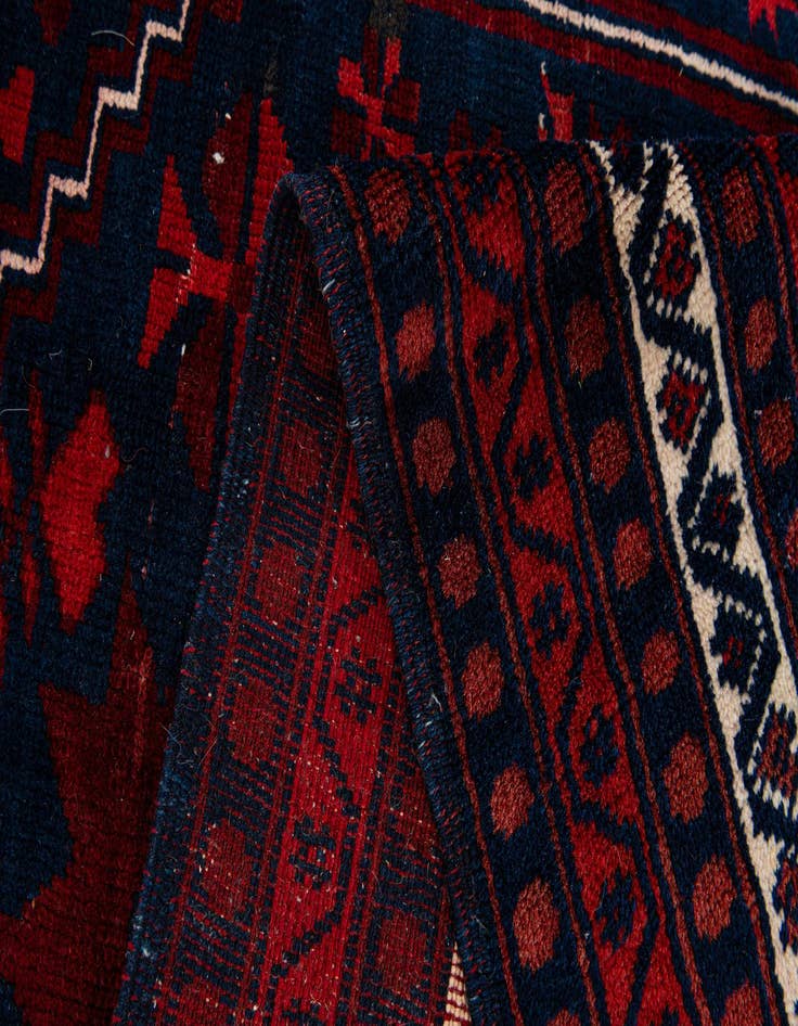 Detail image of  3' 7 x 6'  Hand Knotted Anatolian Wool Rug