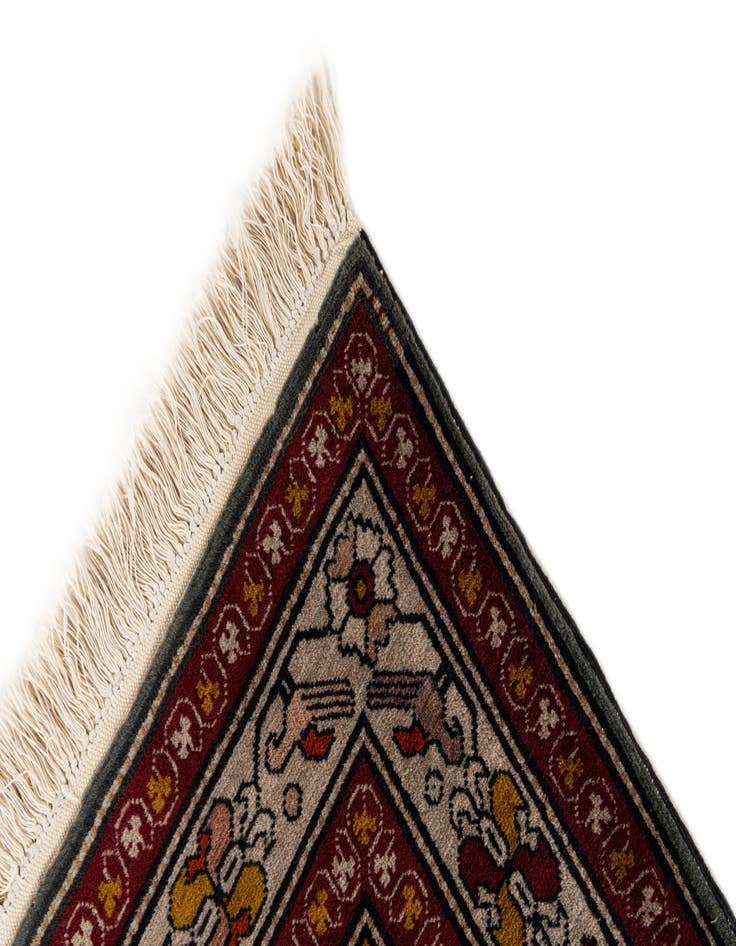 Detail image of  3' 2 x 5' 7  Hand Knotted Anatolian Wool Rug