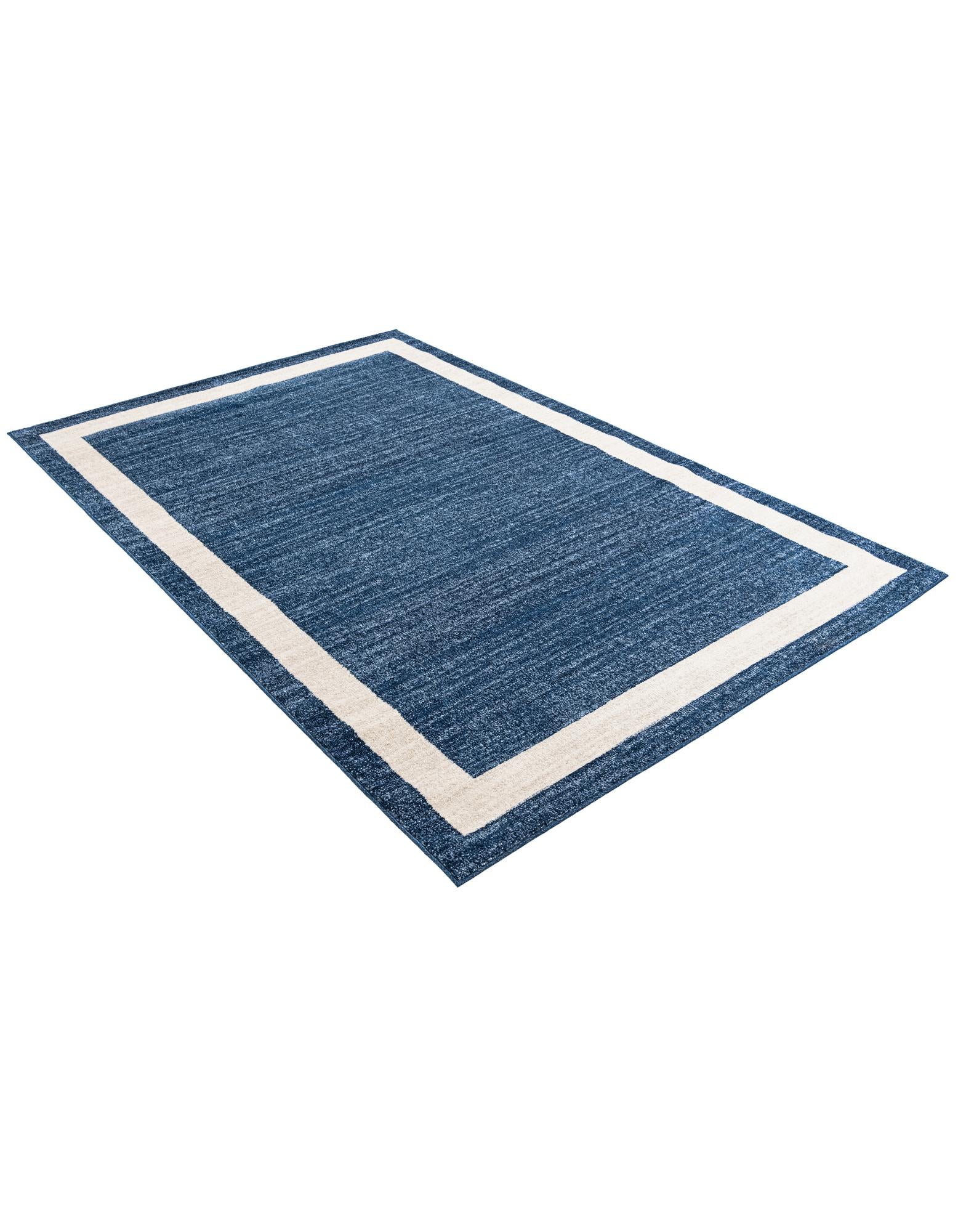 Navy Blue 6' x 9' Angelica Rug | Rugs.com