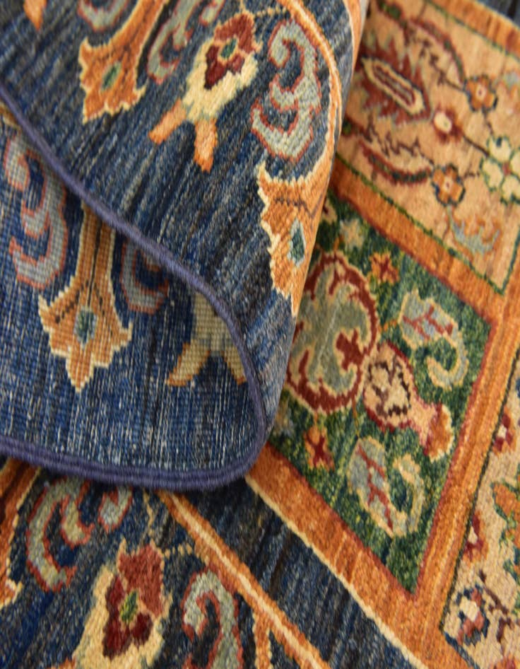 Detail image of  5' 9 x 7' 10  Hand Knotted Ariana Ziegler Rug