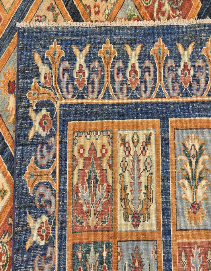 Detail image of  5' 9 x 7' 10  Hand Knotted Ariana Ziegler Rug