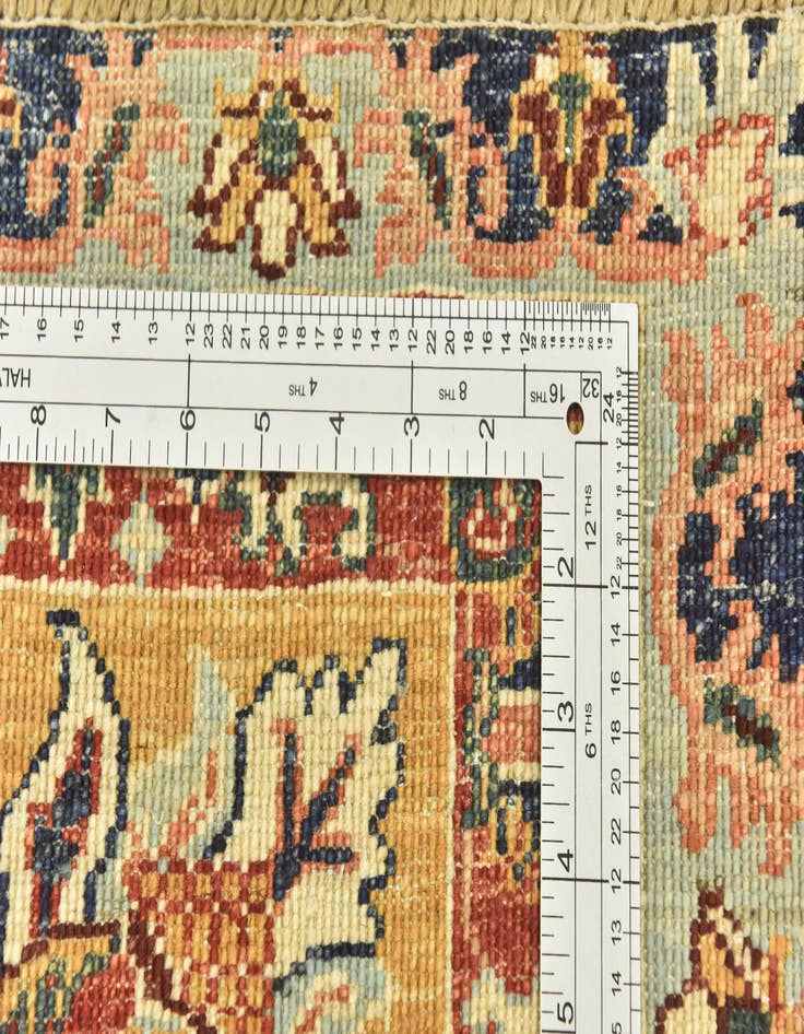 Detail image of  5' 9 x 7' 8  Hand Knotted Ariana Ziegler Rug