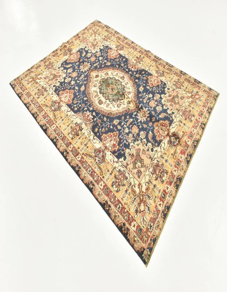 Detail image of  5' 9 x 7' 8  Hand Knotted Ariana Ziegler Rug