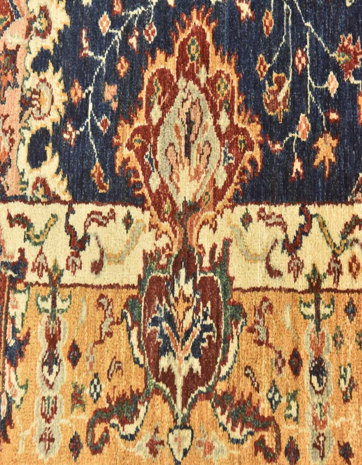 Detail image of  5' 9 x 7' 8  Hand Knotted Ariana Ziegler Rug