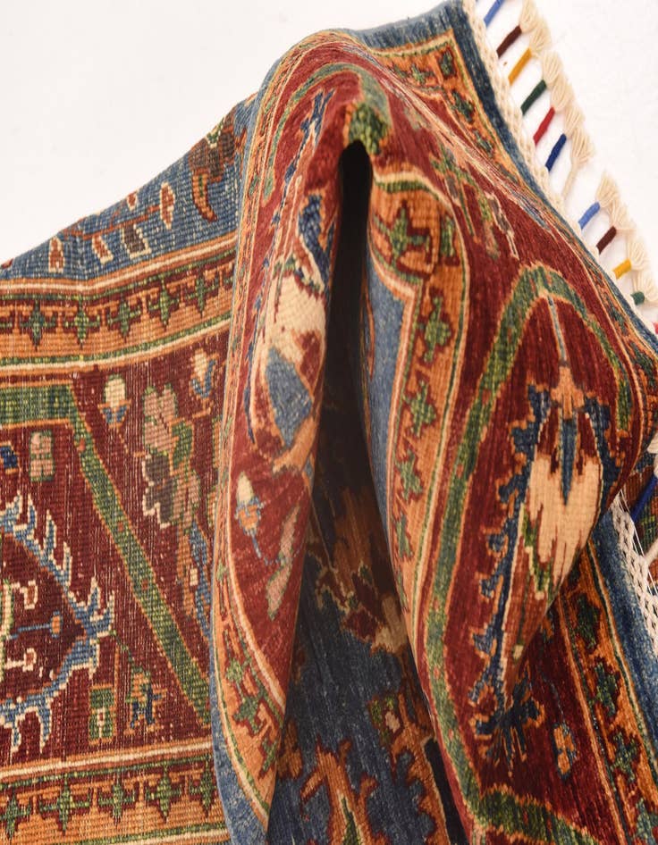 Detail image of  5' 10 x 7' 10  Hand Knotted Ariana Ziegler Rug