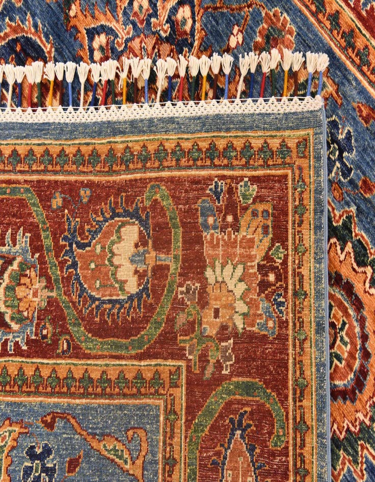 Detail image of  5' 10 x 7' 10  Hand Knotted Ariana Ziegler Rug