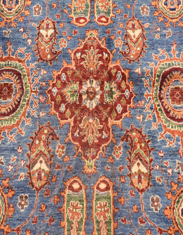 Detail image of  5' 10 x 7' 10  Hand Knotted Ariana Ziegler Rug