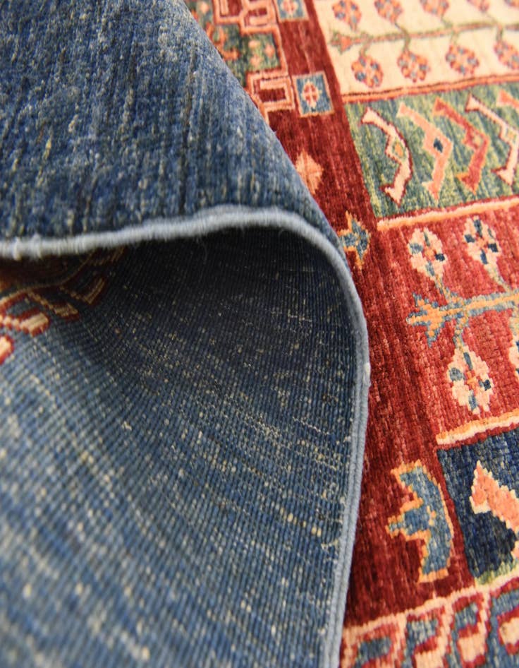 Detail image of  5' 8 x 7' 10  Hand Knotted Ariana Ziegler Rug