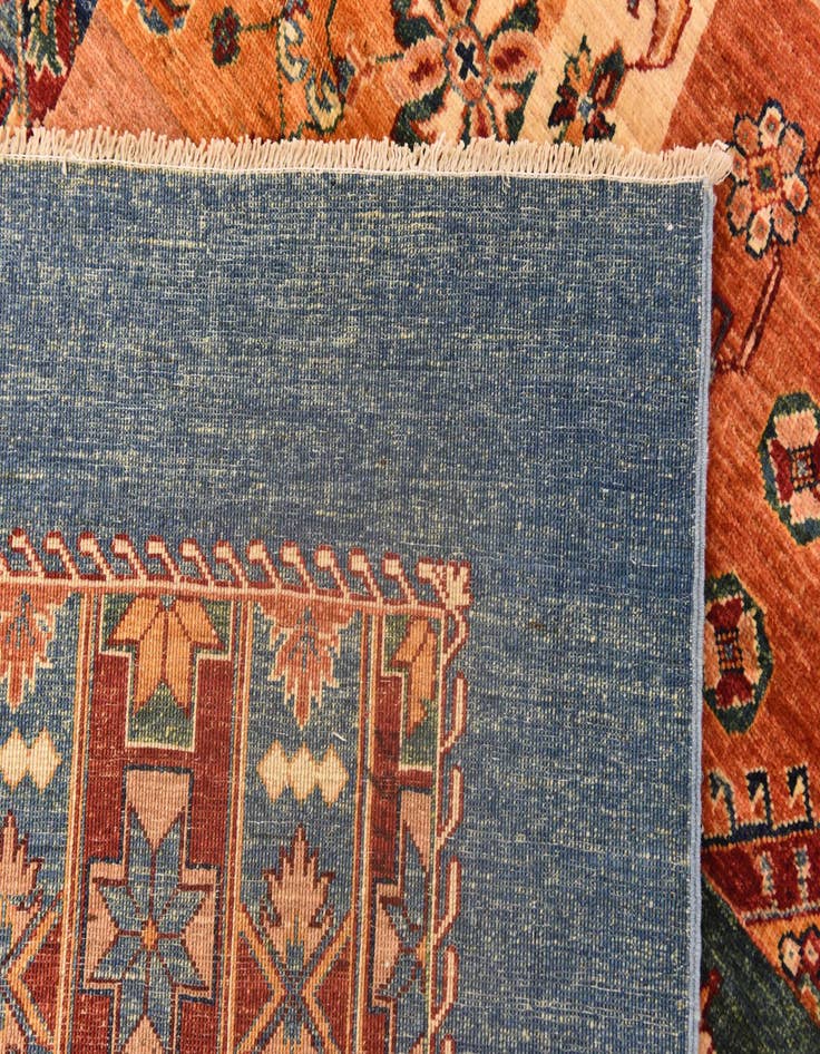Detail image of  5' 8 x 7' 10  Hand Knotted Ariana Ziegler Rug