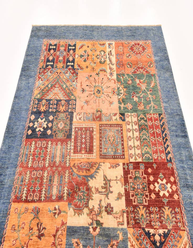 Detail image of  5' 8 x 7' 10  Hand Knotted Ariana Ziegler Rug