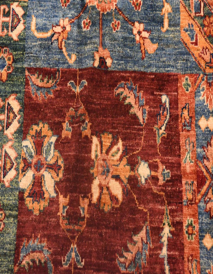Detail image of  5' 8 x 7' 10  Hand Knotted Ariana Ziegler Rug