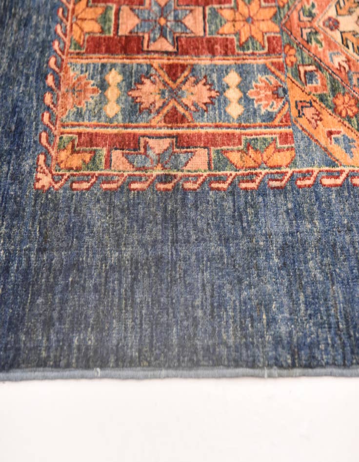 Detail image of  5' 8 x 7' 10  Hand Knotted Ariana Ziegler Rug